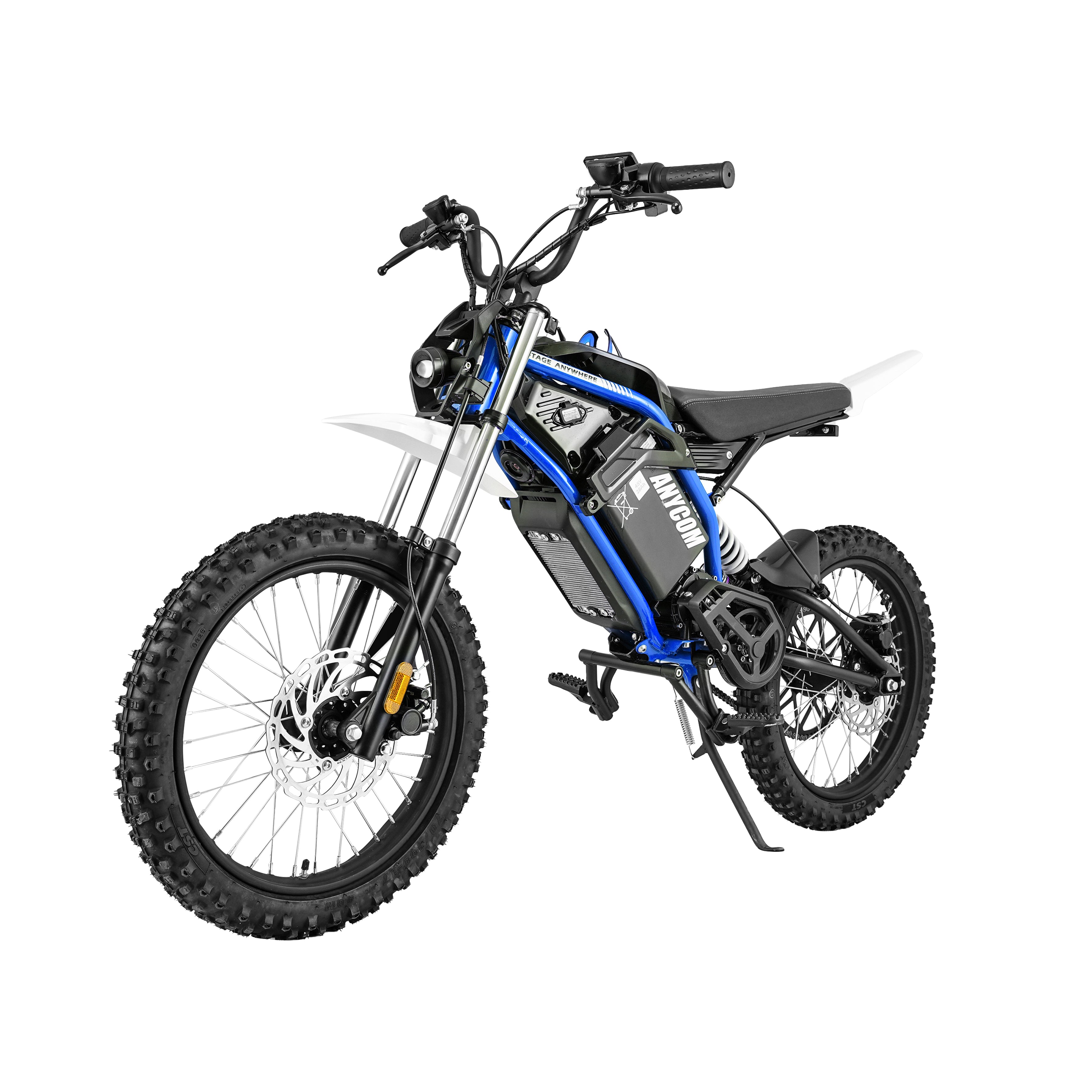 Anycom DB1 Mid-Drive Off-Road Electric Dirt Bike with pedal for All Ages